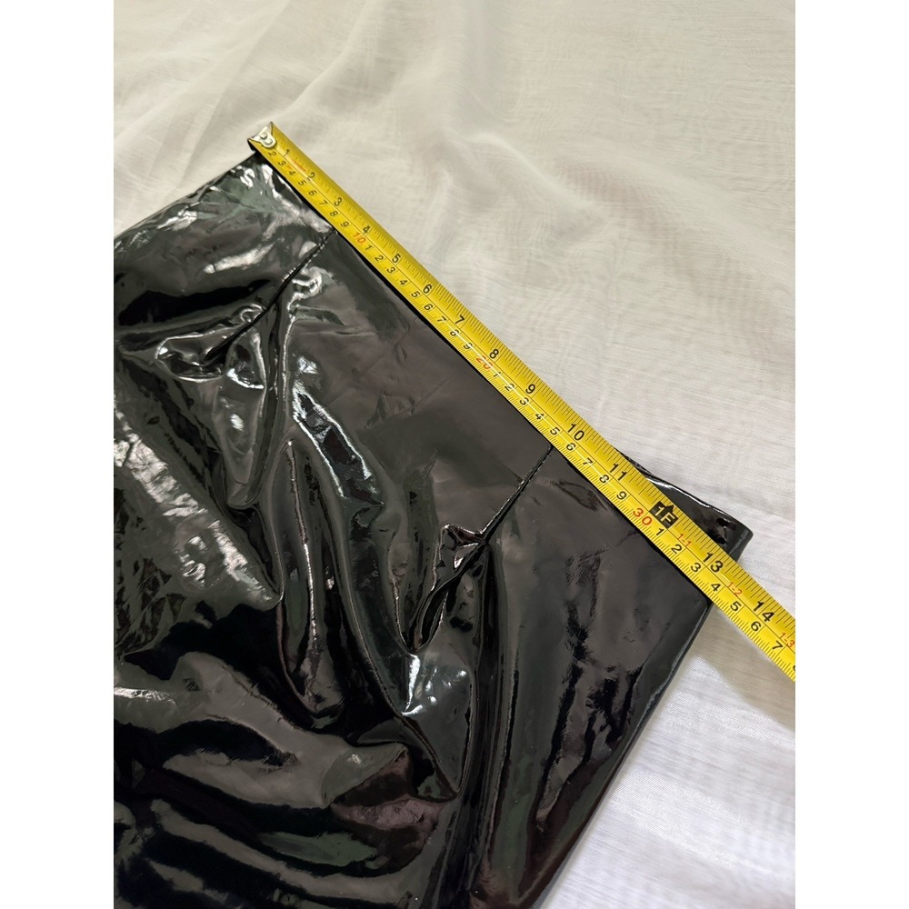 Fashion Nova Faux Leather‎ Black Mini Skirt Women's Small - Picture 6 of 6